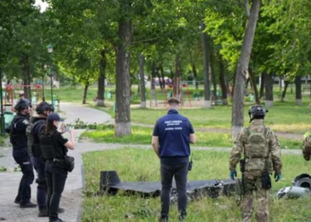 У парку Харкова знешкодили "шахед", який впав і не вибухнув