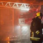 У Сумах після атаки БПЛА сталася пожежа