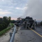 У РФ під Єльцем згоріла військова колона