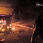 Росіяни вдарили по рятувальниках під час гасіння пожежі на Дніпропетровщині